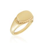 Chevali&egrave;re Plaqu&eacute; Or Jaune Nail - Chevali&egrave;res Homme | Histoire d&rsquo;Or