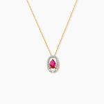 Collier Dorottya Or Jaune Rubis Diamant - Colliers Femme | Histoire d&rsquo;Or