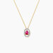 Collier Dorottya Or Jaune Rubis Diamant - Colliers Femme | Histoire d’Or