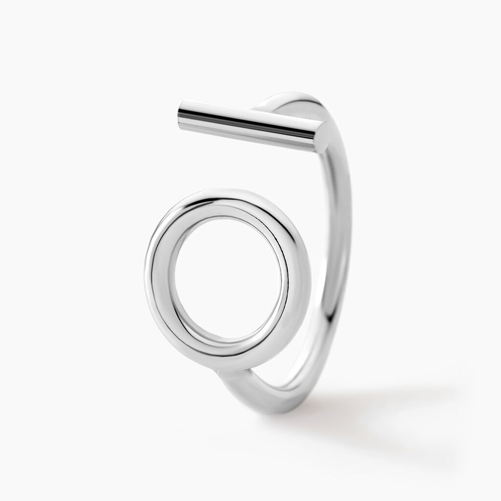 Bague Marie-capucine Argent Blanc - Bagues fantaisie Femme | Histoire d&rsquo;Or