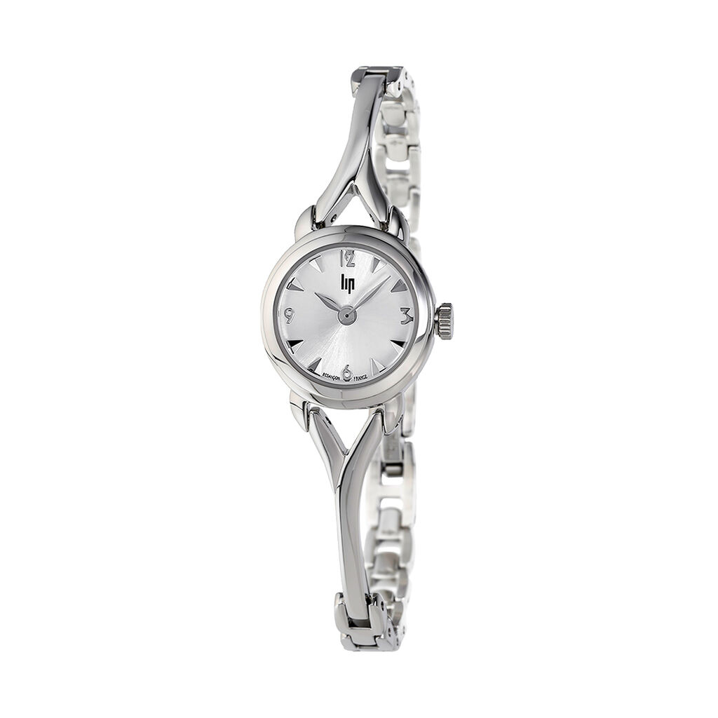 Montre Lip Henriette 19 Argent&eacute; - Montres made in France Femme | Histoire d&rsquo;Or