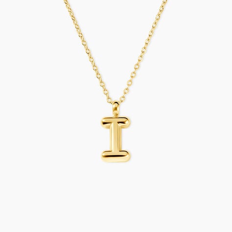 Collier Feliciane Acier Dor&eacute; - Colliers fantaisie Femme | Histoire d&rsquo;Or