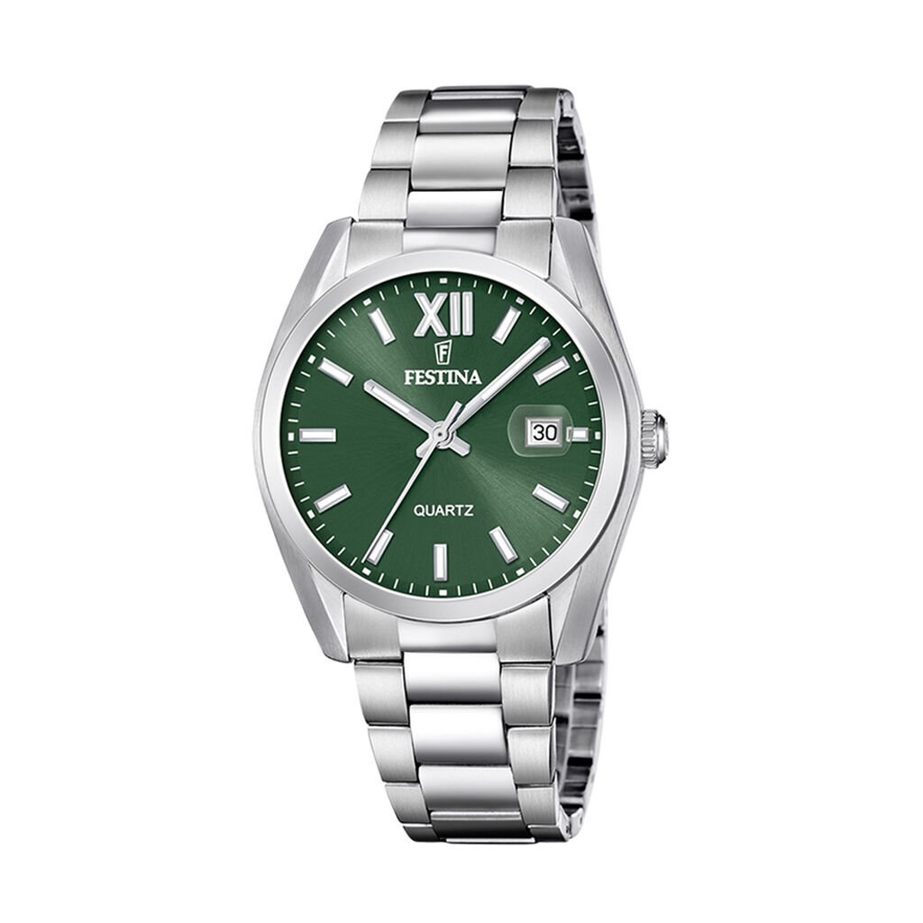 Montre Festina Classics Kaki - Montres Homme | Histoire d’Or