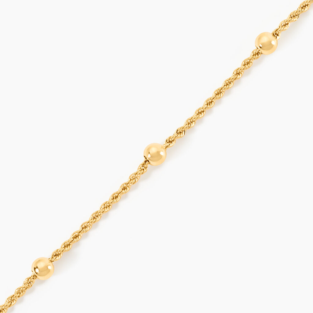 Bracelet Cordelia Or Jaune - Bracelets cha&icirc;ne Femme | Histoire d&rsquo;Or
