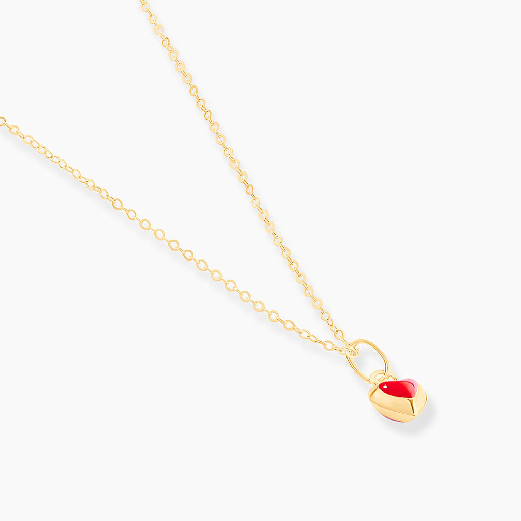 Collier Coralie Coeur Or Jaune - Colliers Enfant | Histoire d’Or