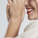 Bracelet Poeae Plaqu&eacute; Or Jaune Oxyde De Zirconium - Bracelets Femme | Histoire d&rsquo;Or