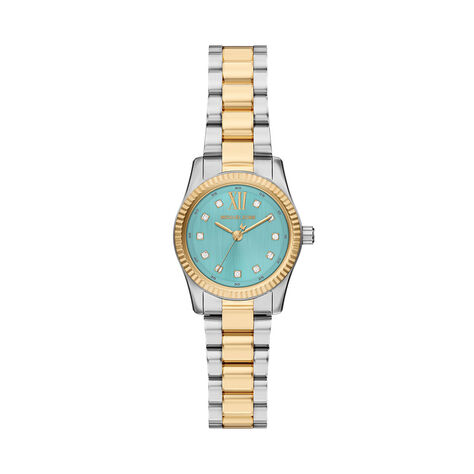 Montre Michael Kors Petite Lexington Turquoise - Montres Femme | Histoire d&rsquo;Or