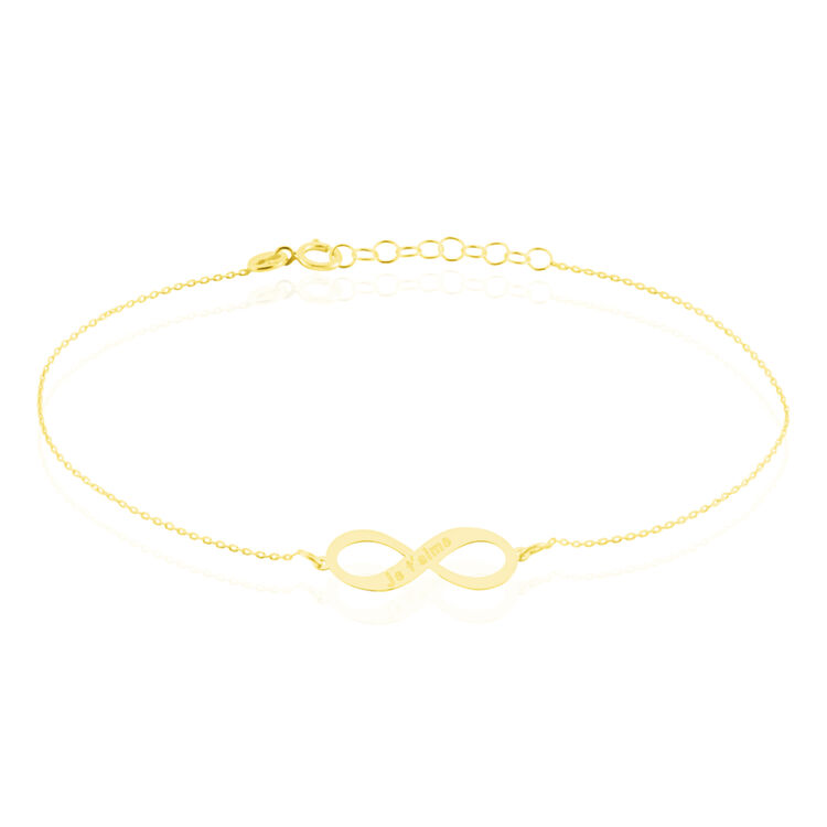 Bracelet Infinity Histoire D Or