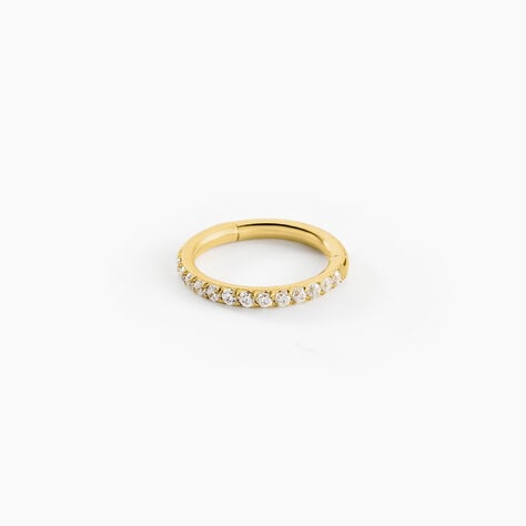 Piercing Maarta Titane Doré Oxyde De Zirconium - Bijoux Femme | Histoire d’Or