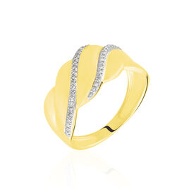 Bague Elyanne Or Jaune Diamant - Bagues avec pierre Femme | Histoire d’Or