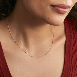 Collier Petites Boules Or Jaune - Colliers Femme | Histoire d’Or