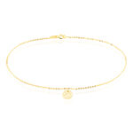 Cha&icirc;ne De Cheville Aravinda Or Jaune - Cha&icirc;nes de cheville Femme | Histoire d&rsquo;Or