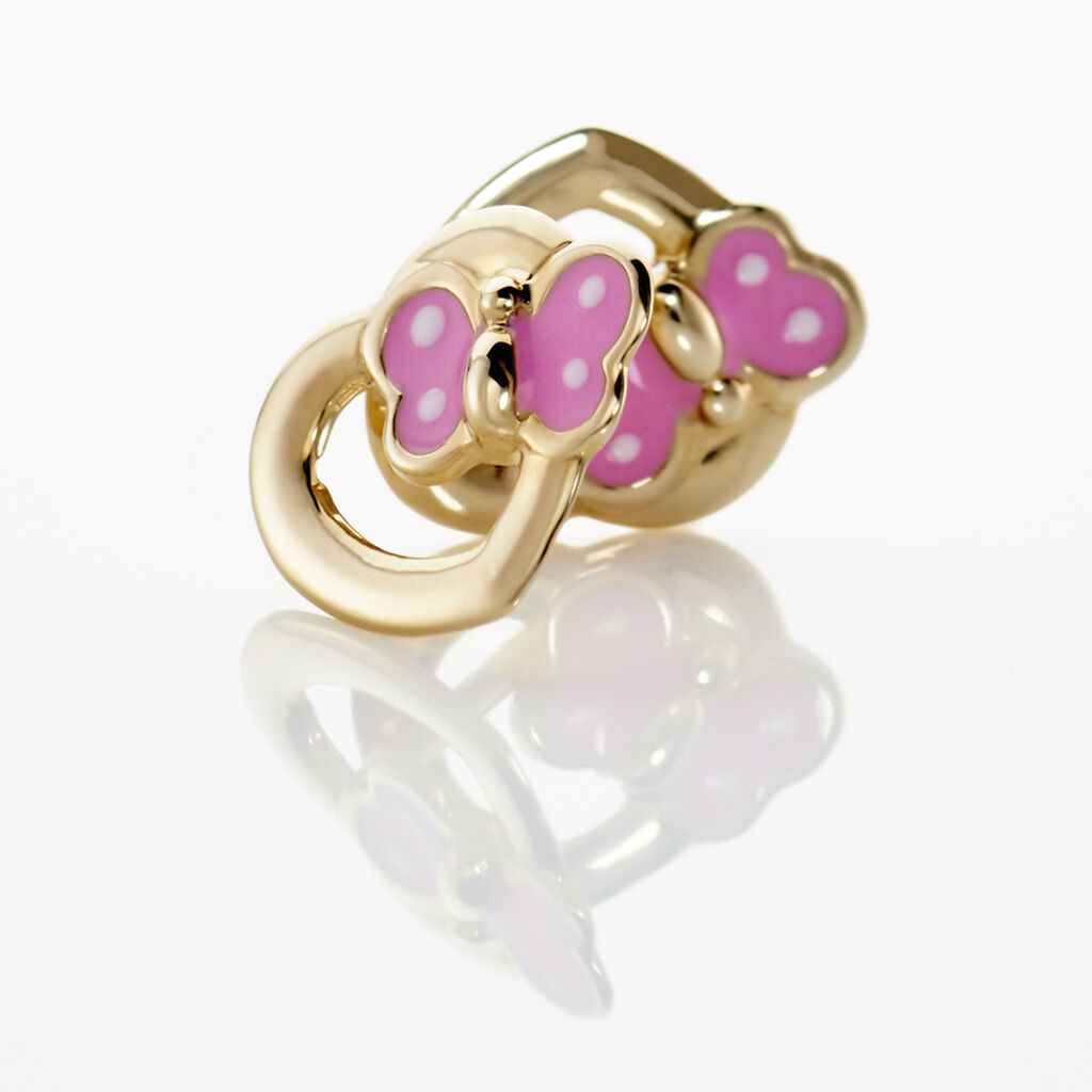 Boucles D'oreilles Puces Or Jaune Myrthale - Clous d'oreilles Enfant | Histoire d’Or