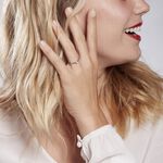 Bague Solitaire Natalia Pl Platine Blanc Diamant - Bagues solitaires Femme | Histoire d&rsquo;Or