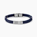 Bracelet Yannik Acier Blanc - Bracelets cordon Homme | Histoire d’Or