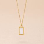 Collier Hallie Or Jaune Nacre - Colliers Femme | Histoire d&rsquo;Or