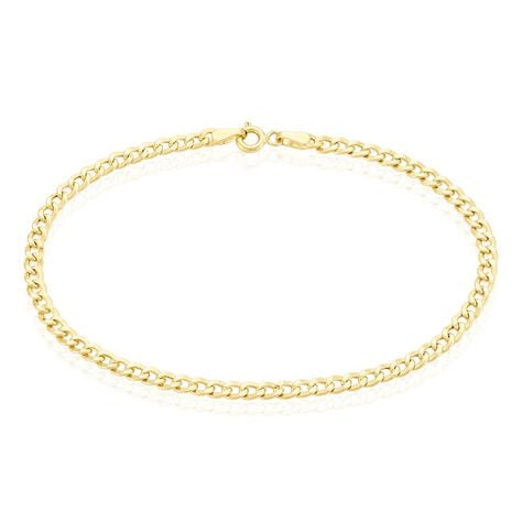 Bracelet Iris Or Jaune Maille Gourmette - Bracelets chaîne Femme | Histoire d’Or