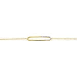 Bracelet Or Jaune Ayala Diamant - Bracelets Femme | Histoire d&rsquo;Or