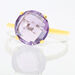 Bague Solitaire Armantia Or Jaune Amethyste - Bagues solitaires Femme | Histoire d’Or