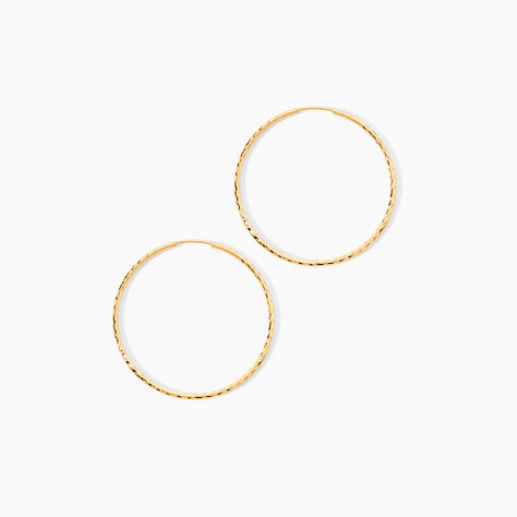 Cr&eacute;oles Aglavie Flexibles Or Jaune - Boucles d'oreilles cr&eacute;oles Femme | Histoire d&rsquo;Or