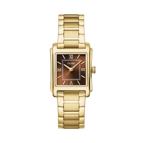 Montre Cluse Angl&eacute;e Marron - F&ecirc;te des m&egrave;res Femme | Histoire d&rsquo;Or
