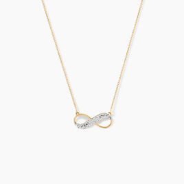 Collier Maryeme Infini Diamante Or Jaune - Colliers Femme | Histoire d’Or