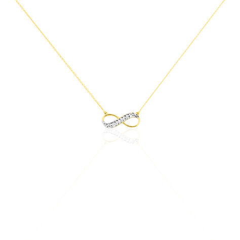 Collier Maryeme Infini Diamante Or Jaune - Colliers Femme | Histoire d’Or