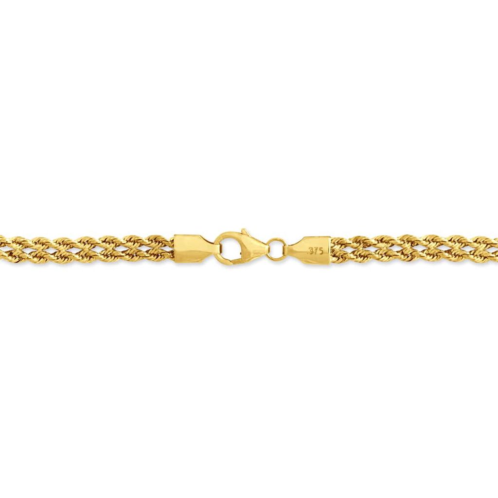 Bracelet Jerry Or Jaune Maille Corde - Bracelets chaîne Femme | Histoire d’Or