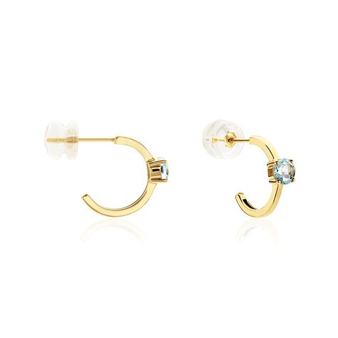 Cr&eacute;oles Nottingham Or Jaune Topaze - Boucles d'oreilles cr&eacute;oles Famille | Histoire d&rsquo;Or