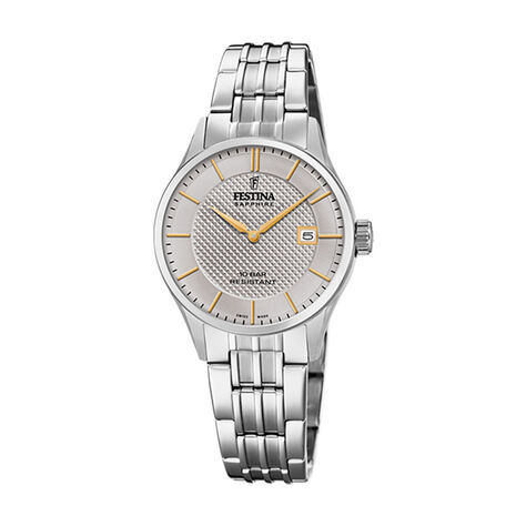 Montre Festina Swiss Made Gris - Montres suisses Femme | Histoire d’Or
