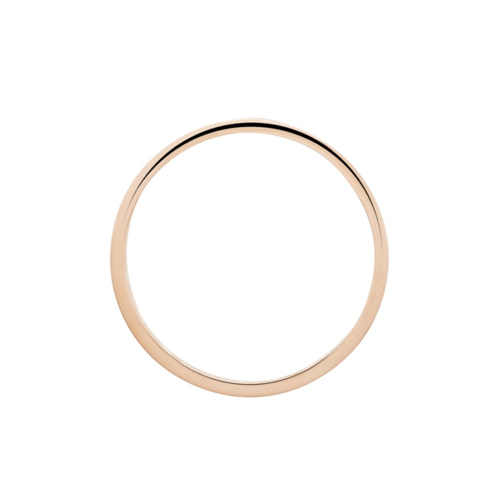 Alliances Argent Rose Inayah Ruban 3mm - Alliances Homme | Histoire d&rsquo;Or