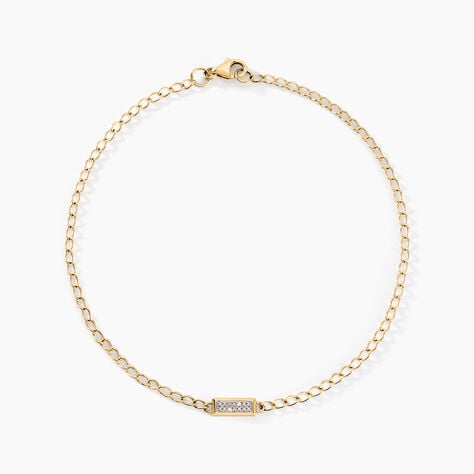 Bracelet Mahe Or Jaune Diamant - Bracelets Femme | Histoire d’Or