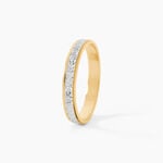 Alliance Venus Or Bicolore - Alliances 18 carats Unisex | Histoire d&rsquo;Or