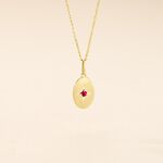 Pendentif Melchior Or Jaune Rubis - Pendentifs Femme | Histoire d&rsquo;Or