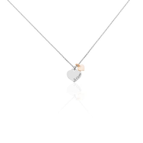 Collier Iella Argent Bicolore - Colliers fantaisie Femme | Histoire d&rsquo;Or