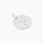 Pendentif Elio F Argent Blanc - Pendentifs Famille | Histoire d&rsquo;Or