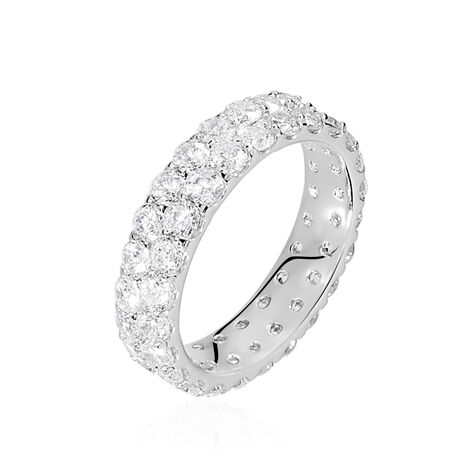 Alliance Marjelle Or Blanc Oxyde De Zirconium - Alliances Femme | Histoire d&rsquo;Or