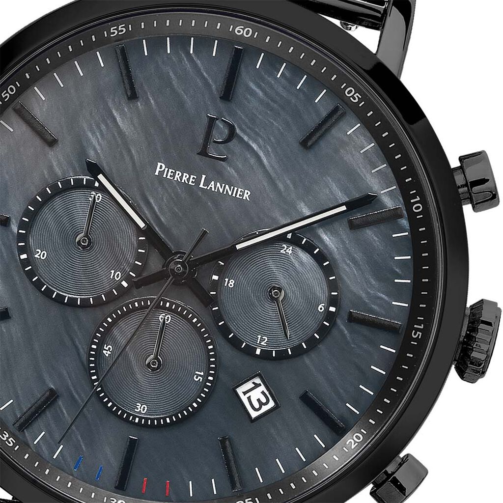 Montre Pierre Lannier Baron Noir - Montres Homme | Histoire d’Or