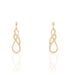 Boucles D'oreilles Pendantes Rajah Plaqué Or Jaune Oxyde De Zirconium - Boucles d'oreilles pendantes Femme | Histoire d’Or