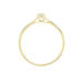 Bague Solitaire Or Jaune Fiona Diamant Synthetique - Bagues solitaires Femme | Histoire d’Or