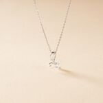 Collier Briaga Argent Blanc Oxyde De Zirconium - Colliers fantaisie Femme | Histoire d&rsquo;Or