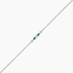Bracelet Eva Argent Blanc Oxyde De Zirconium - Bracelets Femme | Histoire d&rsquo;Or