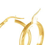 Cr&eacute;oles Vickie Or Jaune - Boucles d'oreilles cr&eacute;oles Femme | Histoire d&rsquo;Or
