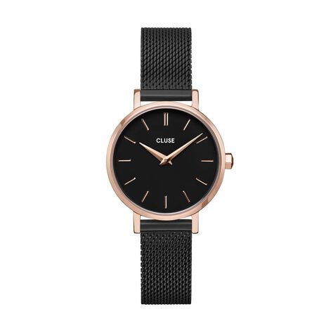 Montre Cluse Boho Chic Petite Noir - Montres Femme | Histoire d&rsquo;Or