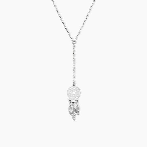 Collier Catchy Argent Blanc - Colliers fantaisie Femme | Histoire d’Or