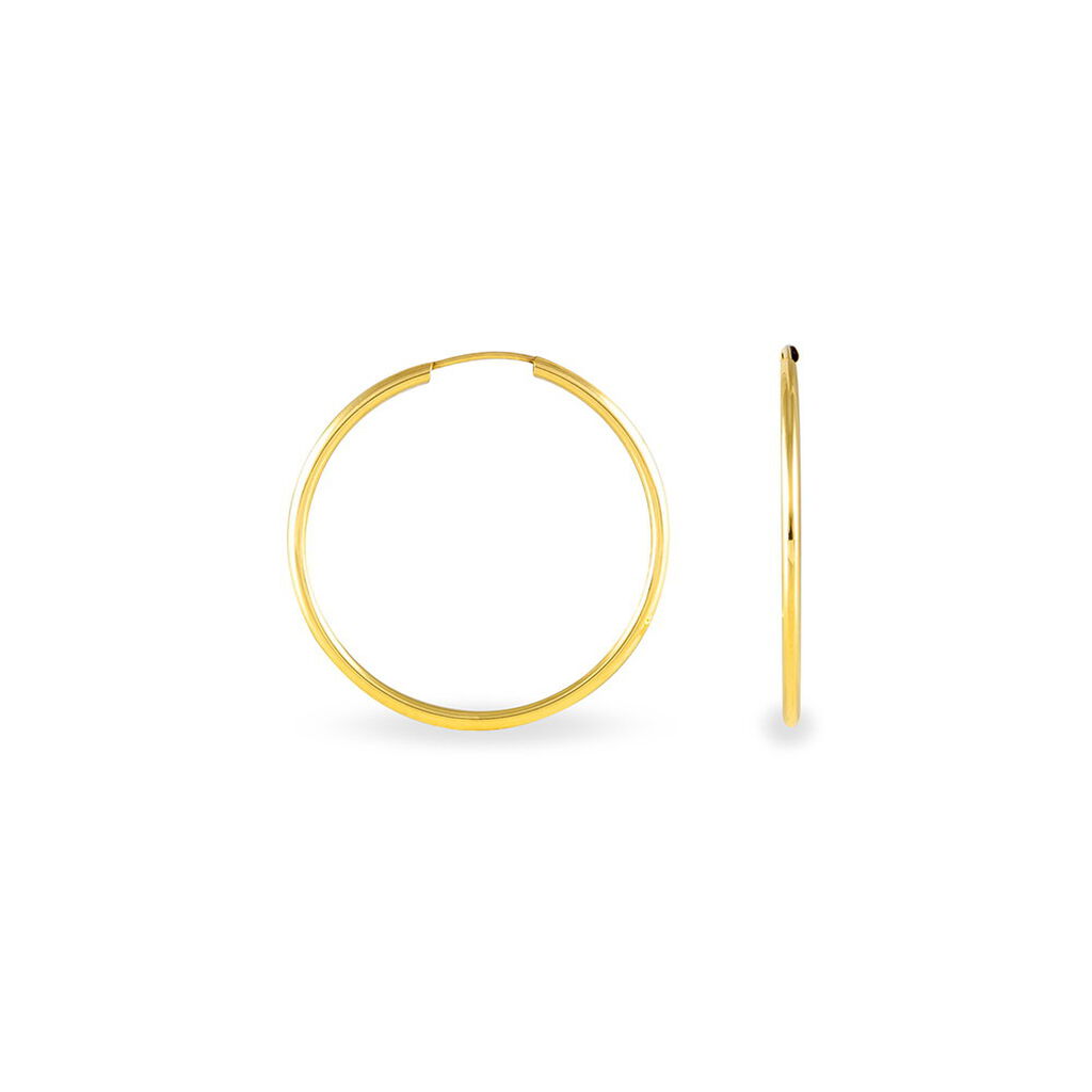 Cr&eacute;oles Valencina Or Jaune - Boucles d'oreilles cr&eacute;oles Femme | Histoire d&rsquo;Or