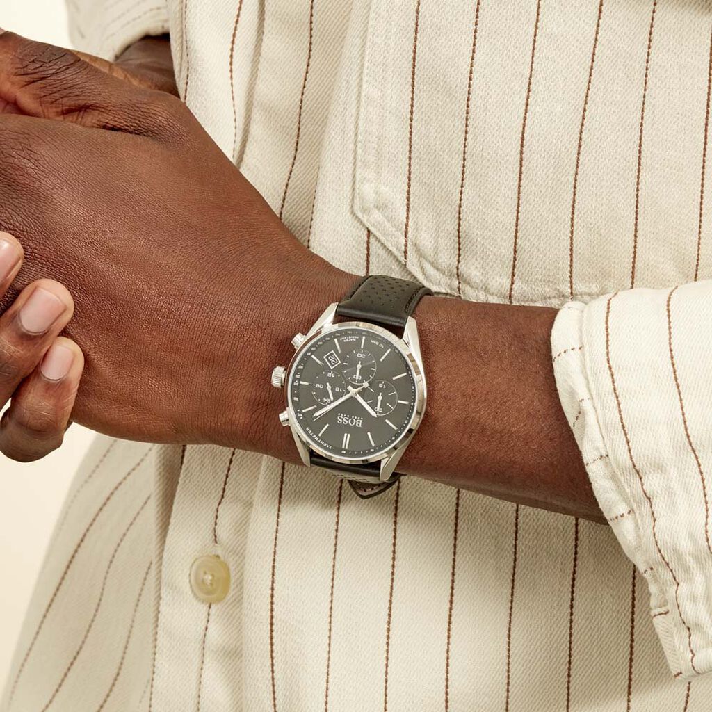 Montre Boss Champion Noir - Montres Homme | Histoire d’Or