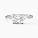 Bague Baroque Party Argent Blanc Oxyde De Zirconium - Bagues avec pierre Femme | Histoire d&rsquo;Or