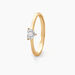 Bague Diamotion Or Jaune Diamant - Bagues solitaires Femme | Histoire d’Or