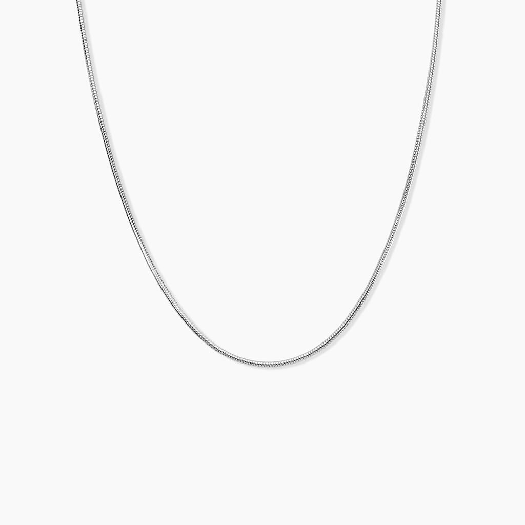 Cha&icirc;ne Simineae Argent Blanc - Chaines Femme | Histoire d&rsquo;Or